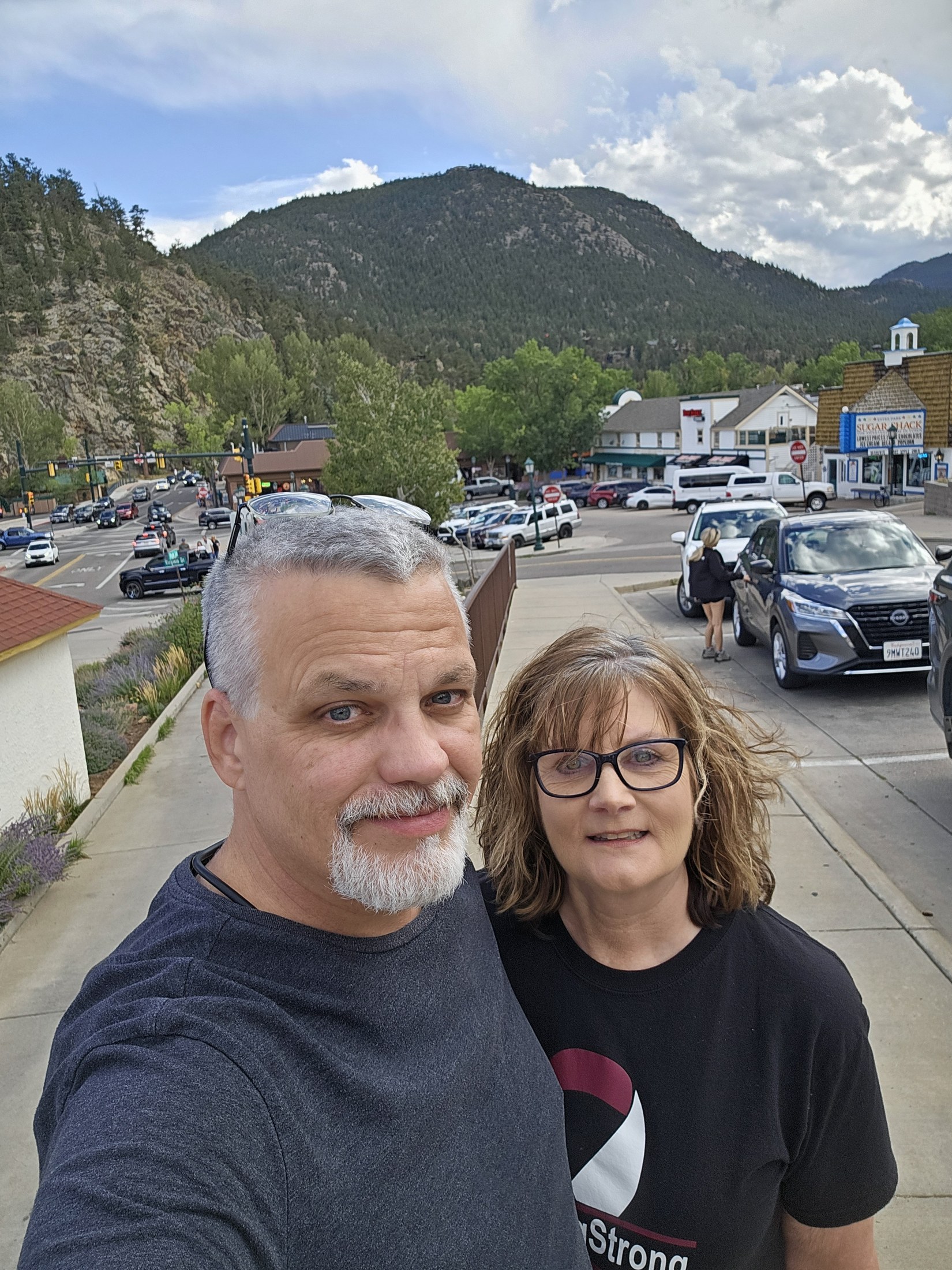 A Sunday visit to downtown Estes Park, Colorado.